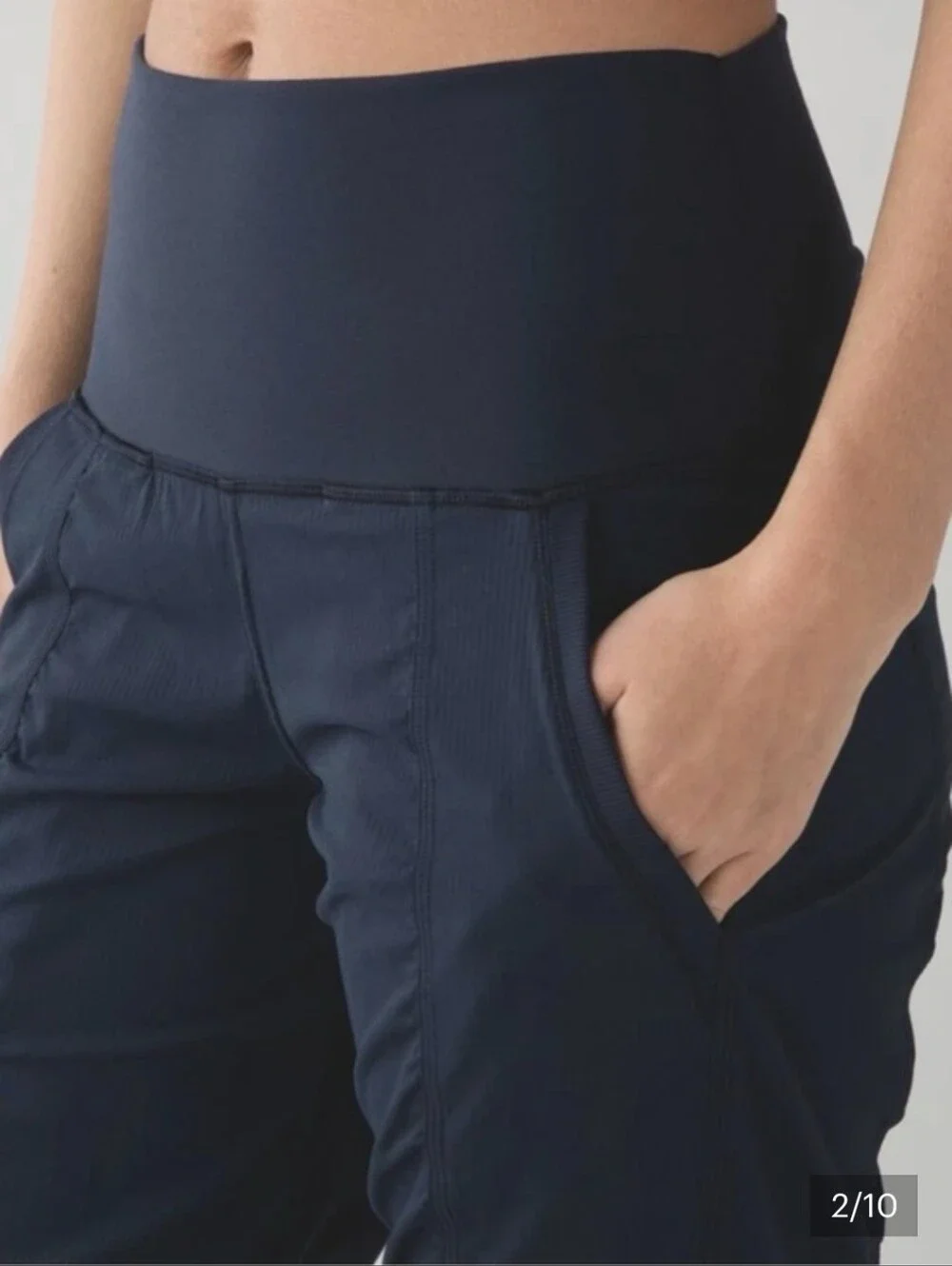 Lululemon Capri In Flux Joggers Black Size 4